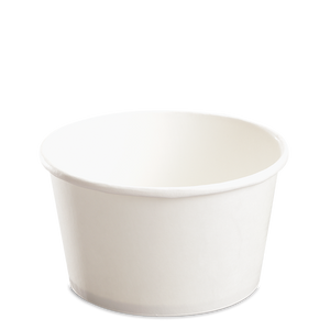 CCF 24OZ(D142MM) Soup Paper Cup (Hot/Cold Use) - White 600 Pieces/Case