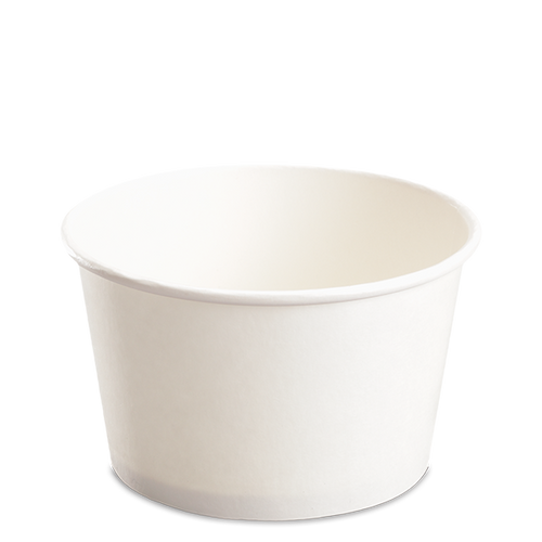 CCF 28OZ(D142MM) Soup Paper Cup (Hot/Cold Use) - White 600 Pieces/Case
