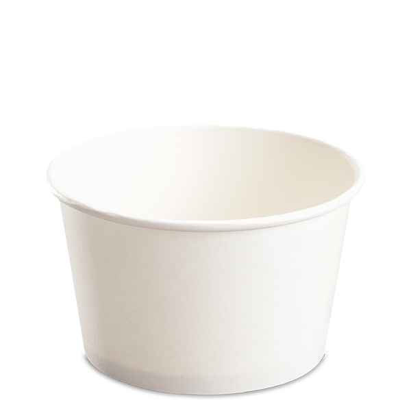 CCF 28OZ(D142MM) Soup Paper Cup (Hot/Cold Use) - White 600 Pieces/Case