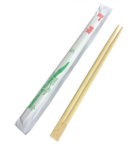 CCF Bamboo Chopsticks With Paper Wrap