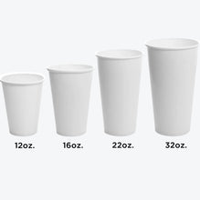 Load image into Gallery viewer, CCF 8OZ(D80MM) Paper Soda Cup - White 1000 Pieces/Case