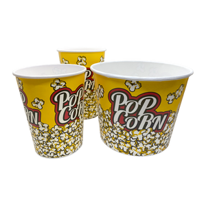 Custom Print Paper Popcorn/Fried Chicken Buckets