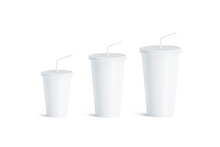 Load image into Gallery viewer, CCF 12OZ(D90MM) Paper Soda Cup - White 1000 Pieces/Case